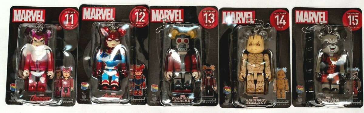 Avengers MARVEL BEARBRICK 100% 20 pieces Iron Man Spider-Man