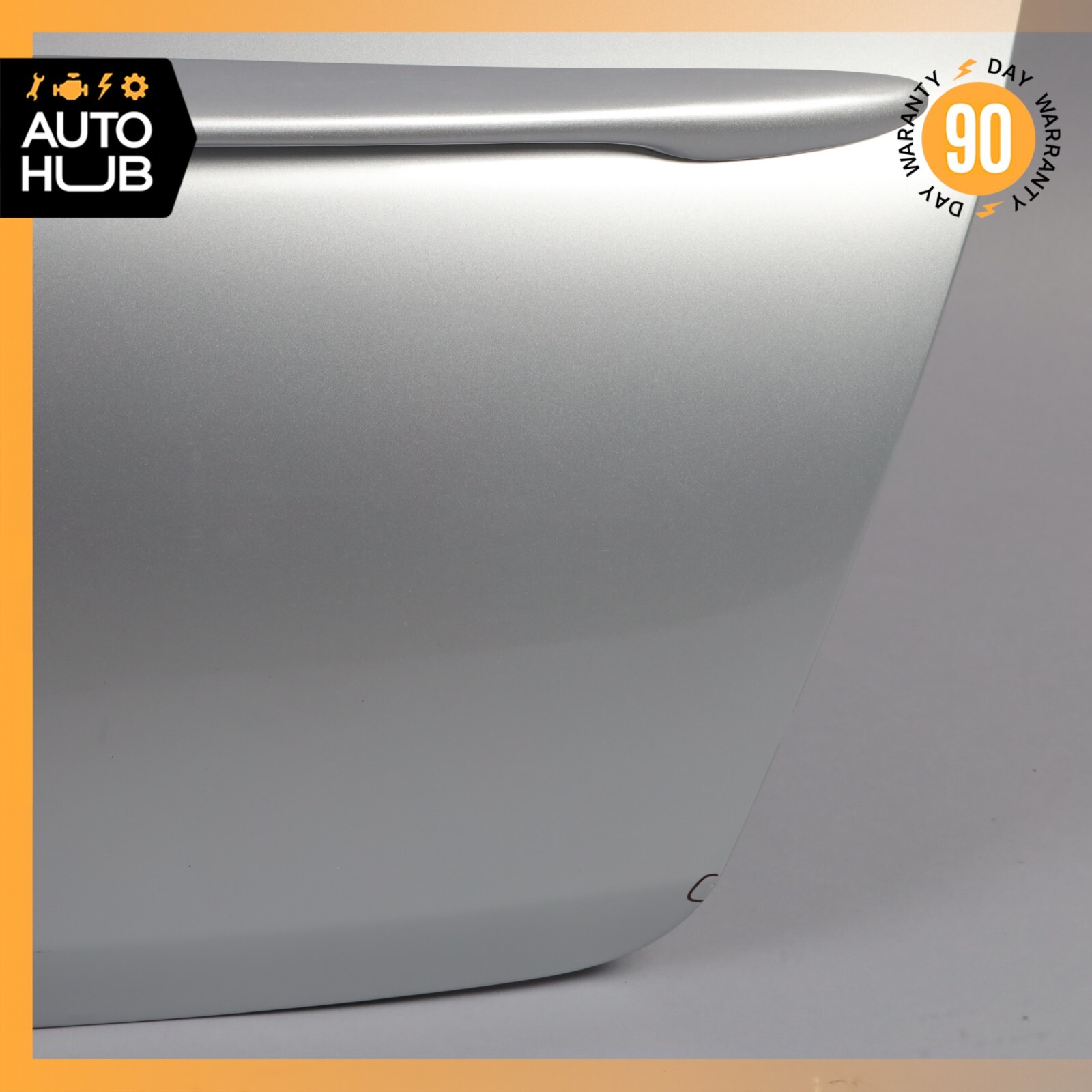 03-10 Bentley Continental GT Coupe Trunk Lid Panel Assembly Silver OEM