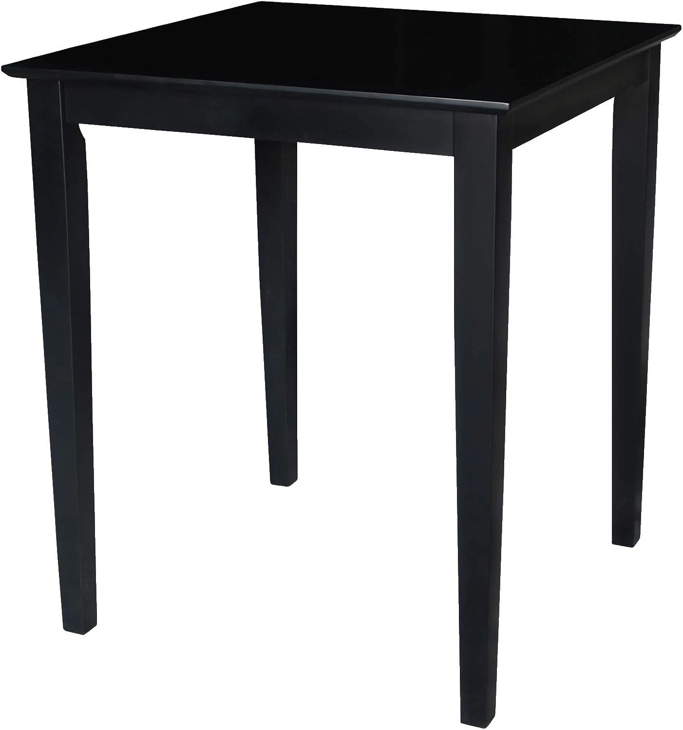 Black Square Traditional Dining Furniture Sets