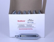 Case of 30 | 16g Unthreaded CO₂ Cartridges – 3/8" Food-Grade for Beer Chargers