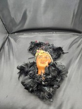 Vintage Mardi Gras D cor Clay Mask  Different Variations Available 