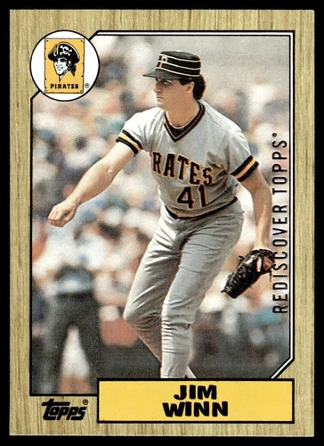 1987 Topps Baseball Jim Winn #262