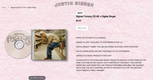 Justin Bieber Yummy | eBay