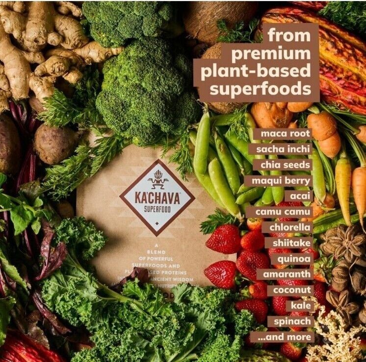 Ka'Chava Tribal Food (Kachava) The Whole Body Meal Shake Chocolate