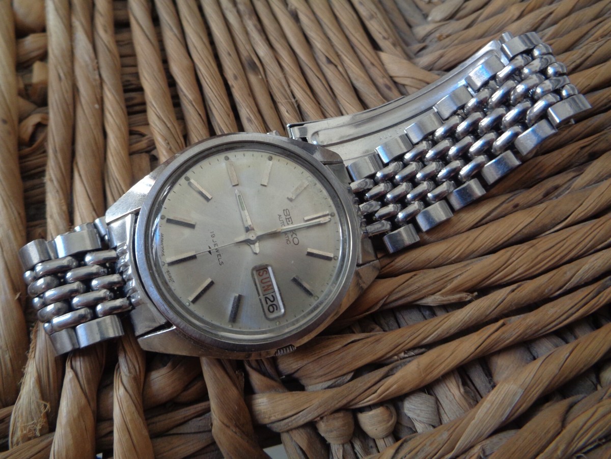 Seiko 7006-8040 stainless steel automatic watch | eBay