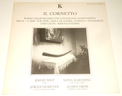 EDITION OPEN WINDOW OW 004 - LP - Il Cornetto - Jeremy West - Adina Scheyhing