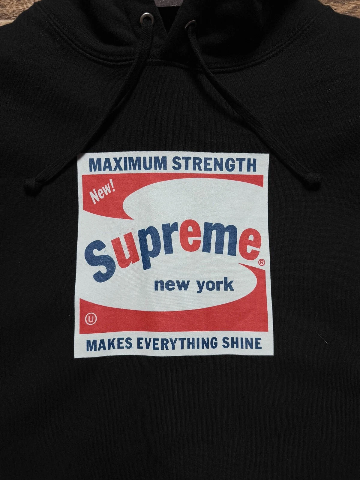 Supreme shine felpa con cappuccio Supreme Felpa Internazionale