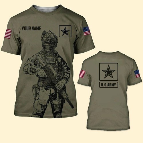 personalized army shirts