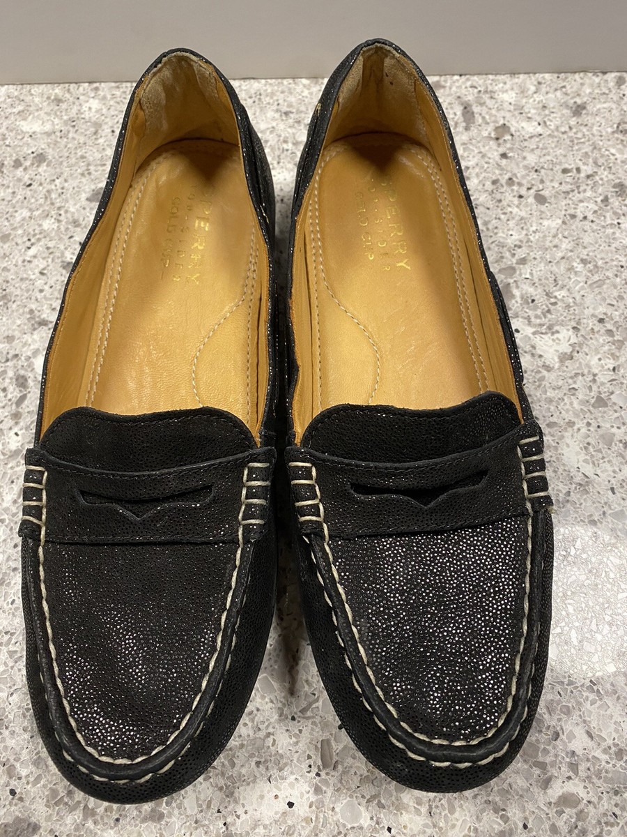 Sperry topsiders, Gold Cup, black slip-on loafer /driving moc. Sz 10 s-l400.jpg main image 4