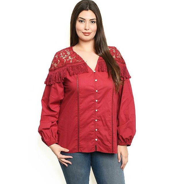 plus size western shirts