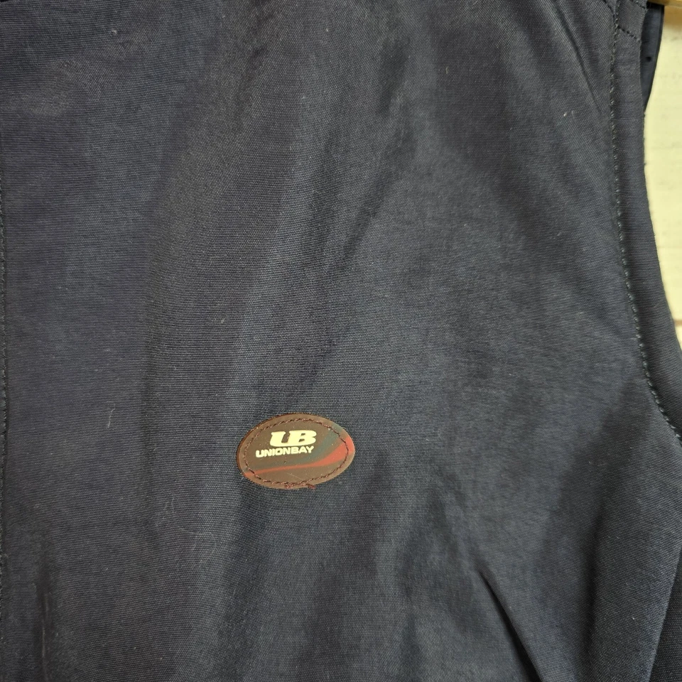 Chaleco utilitario vintage Union Bay Puffer azul Y2K talla pequeña Foto 3 de 4