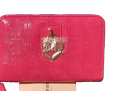 Juicy Couture Wallet Simply Perfect Everything Multicompartment Bifold NWT Pink