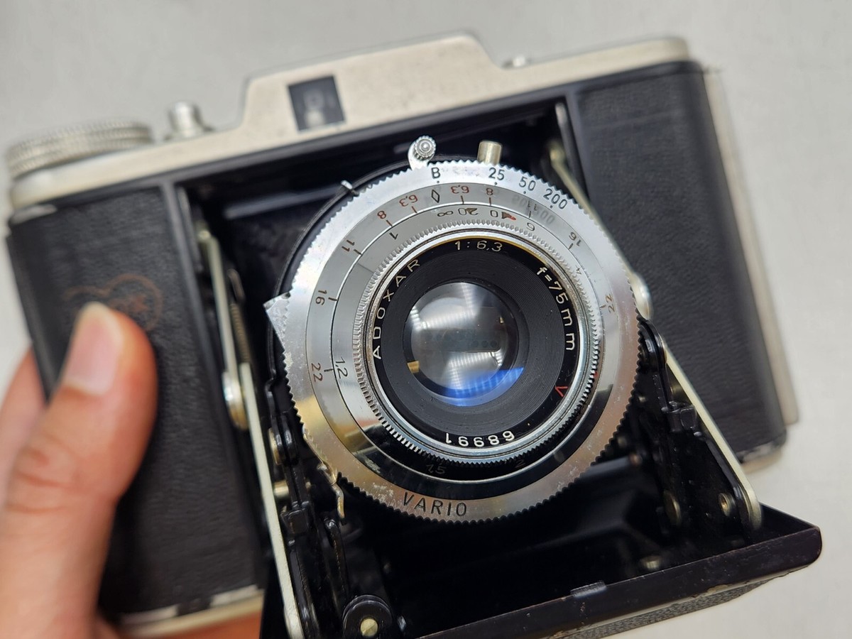 Vintage Adox GOLF 6x6 120 Film Folding Camera - Adoxar 75mm F6.3