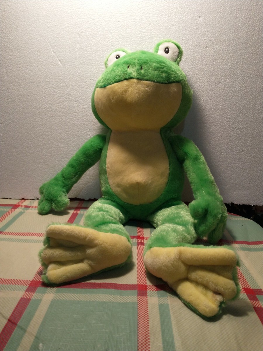 EUC Down by the Cool of the Pool Kohls Frog Plush | eBay