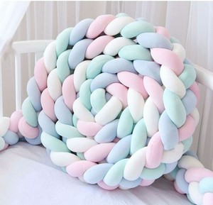 knotted crib bumper