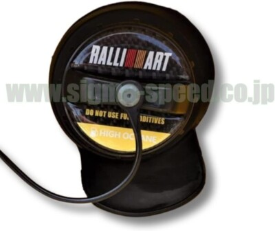 Ralliart Fuel Cap Garnish High-Octane Gasoline Lancer Evolution