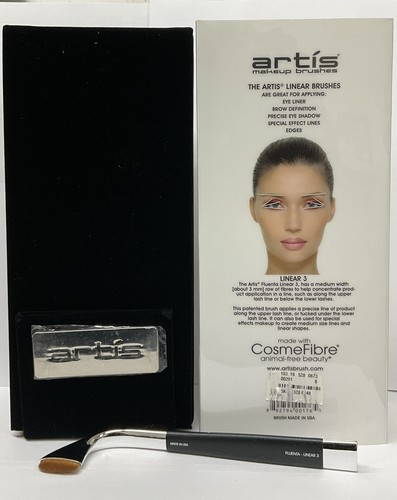 Artis Makeup Brush - FLUENTA COLLECTION LINEAR 3 NIB! - Picture 2 of 8