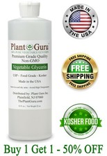 Vegetable Glycerin 16 oz USP 99.9 Pure Food Grade Non-GMO Kosher VG PG