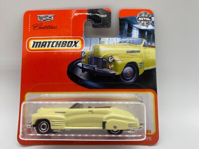 Matchbox '41 Cadillac Series 62 #34 pale yellow 2021 sealed