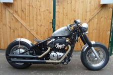 Produktbild - Für VT VN XVS VS Bobber Chopper 170mm x 650 mm Fender Kotflügel 1,5mm Stahl rund