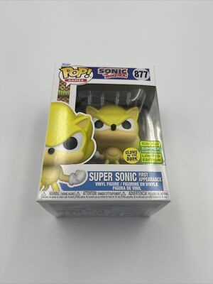 Funko Pop! Vinyl: Sonic The Hedgehog - Super Sonic - GITD - Summer 2022 - #877