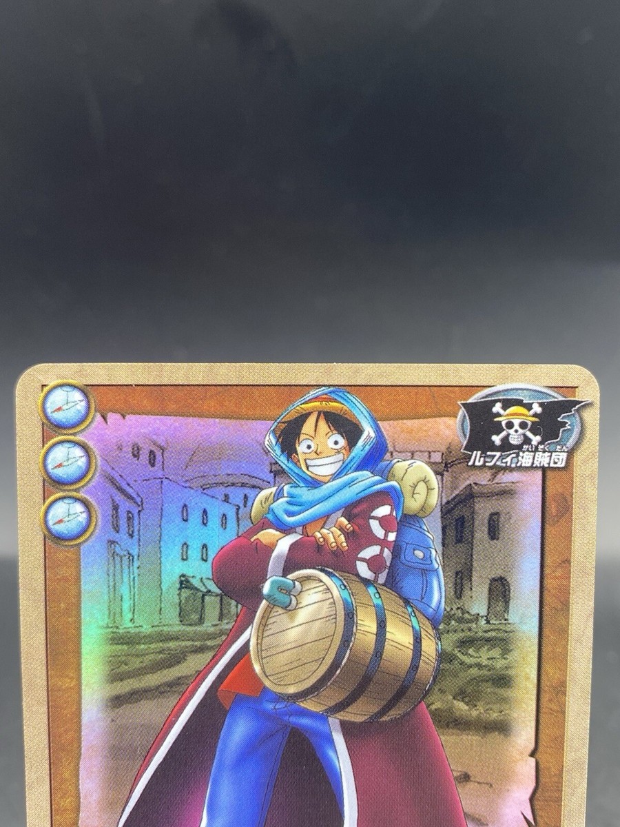 Monkey D. Luffy One Piece Card Game Japanese Vintage SR Foil LK