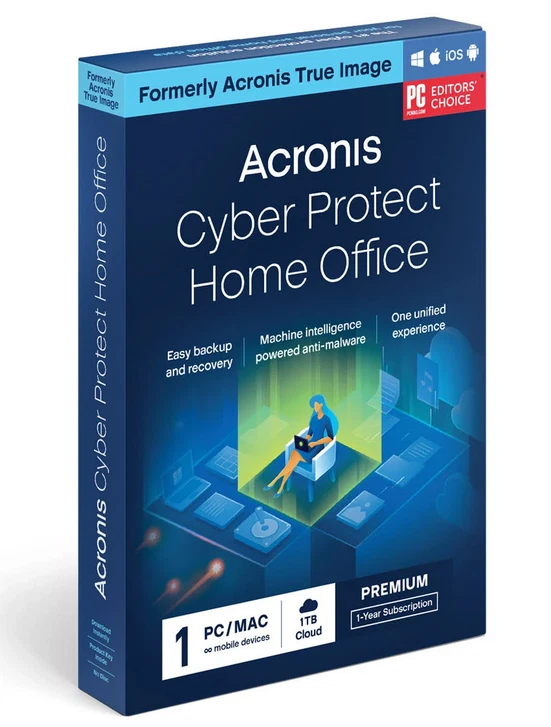 Acronis Cyber Protect Home Office zuvor True Image 1, 3 oder 5 PC/Geräte 1 Jahr - Bild 3 von 3