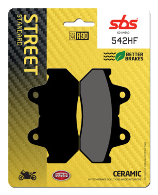 Honda Gold Wing 1200 1984-1986 SBS Sintered Vorderbremsbelag 542HF