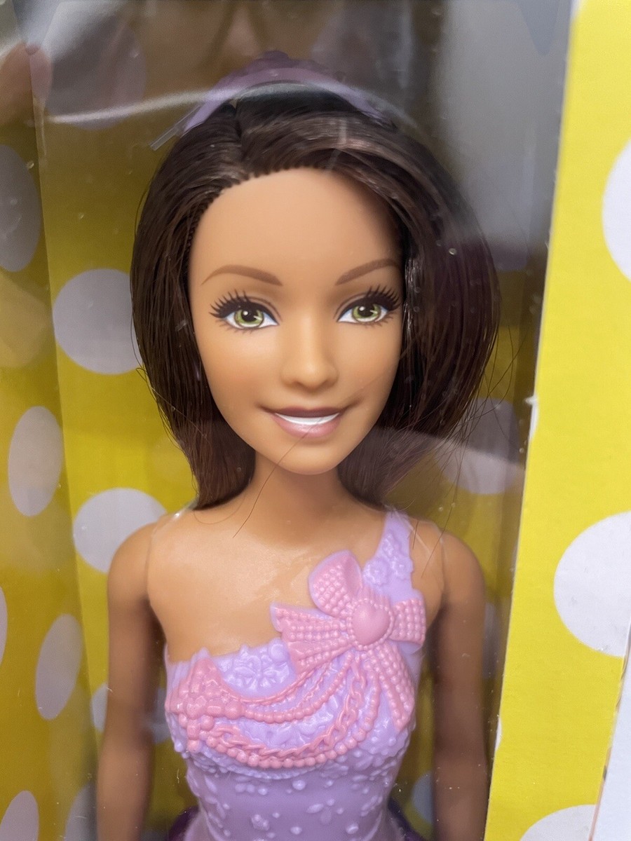 NRFB 2016 Barbie Princess Purple Dress Brunette Mattel DMM08 | eBay
