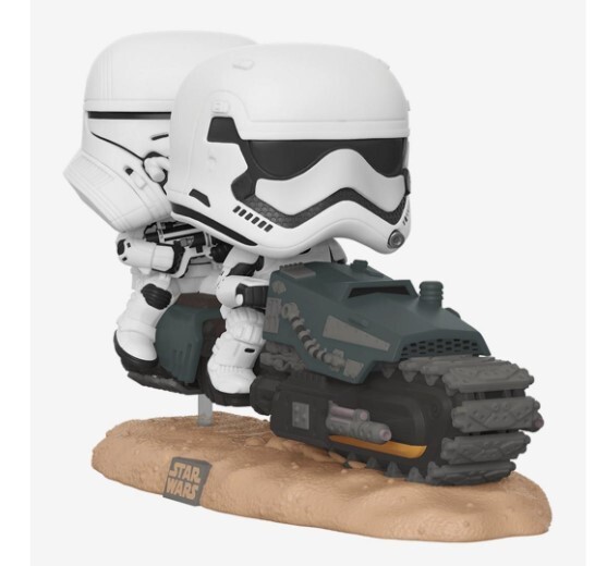 Funko POP Star Wars First Order Tread Speeder Stormtroopers
