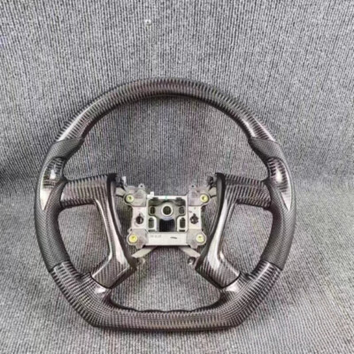 Real Carbon Fiber Leather Steering Wheel for Chevy Silverado 1500 LTZ ...