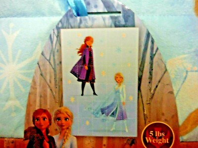 Disney Frozen Twin/Full Weighted Blanket 40â€ x60â€