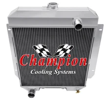 3 Row Discount Champion Radiator for 1955 1956 Mercury Custom V8 Engine