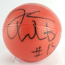 Teaira McCowan Autographed Indiana FEVER Logo Signed WNBA Promo Basketball 4"