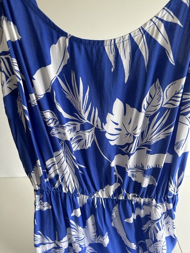 Old Navy Women's Blue White Print Summer Dress Size PS - Picture 2 of 4