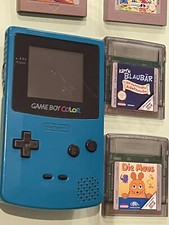 Nintendo Color Türkis Konsole Mit Spiele Auch Alte Dabei Funktioniert Alles