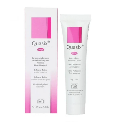 Quasix Anti-Redness Cream with SPF 30, 30 g, Life Science Investments
