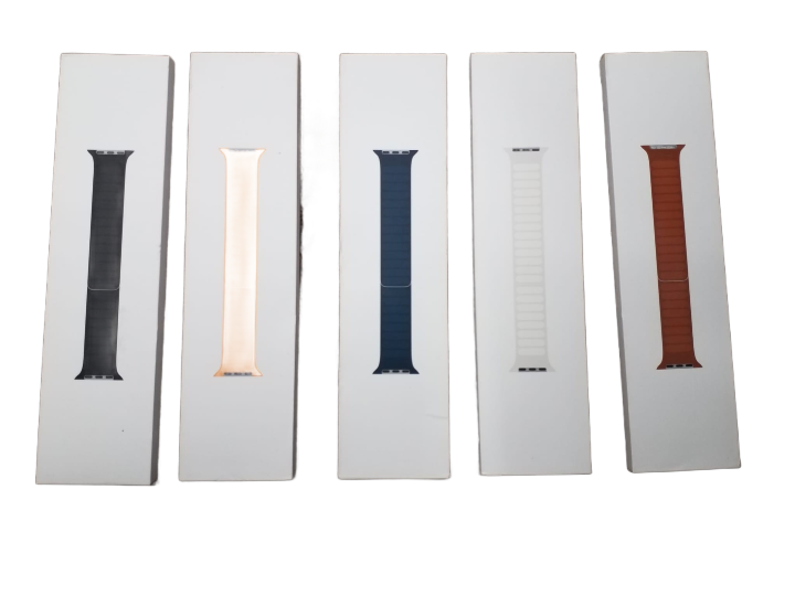 Genuine Apple Watch Band Leather Link Fit 38mm 40mm 41mm Series 3 4 5 6 7 8 SE