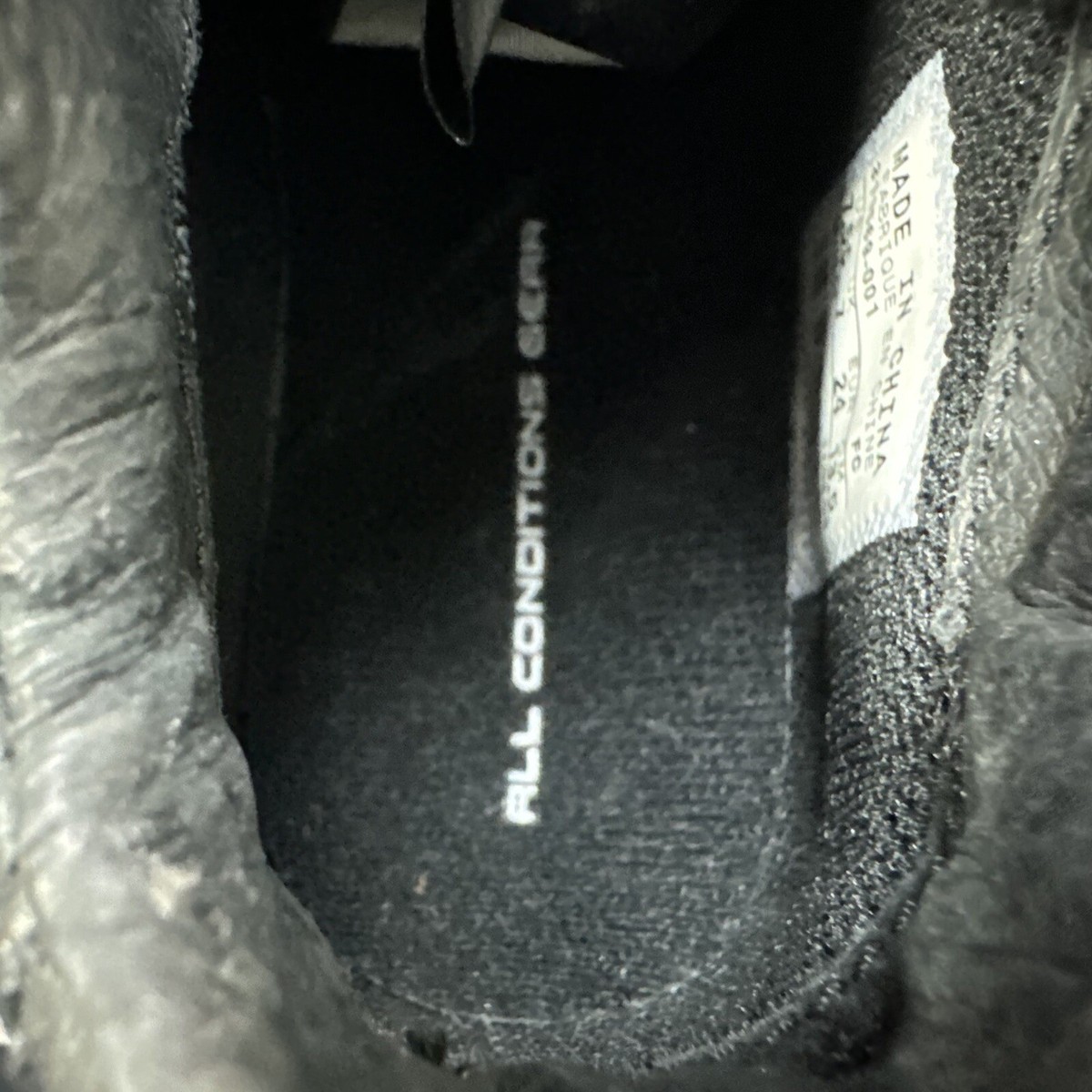 Nike Air Max Goadome TD Baby Toddler Boots Shoes Black Leather Hiking ACG 4.5c — product photo 11 of 11