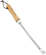 Dandelion Weeding Tool Crack Weeder Manual Hand Weeder, V-Shaped Fork Easy Weed 