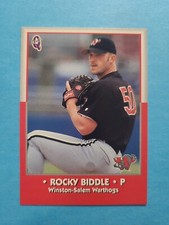 ROCKY BIDDLE 1998 WINSTON-SALEM WARTHOGS MINOR LEAGUE BASEBALL CARD # 6 F6838