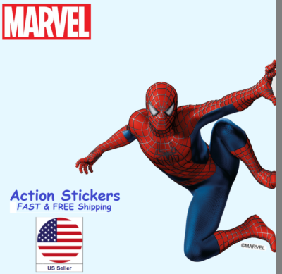 24/48 Random Marvel Spider-Man Decal Sticker Set Party Favors