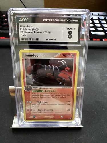 Houndoom graded CGC 8 for sale on eBay