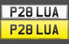 BIG REG👌 P28 LUA PAULA PAULAS 6 DIGIT PREFIX PRIVATE REGISTRATION NUMBER PLATE