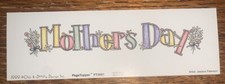 COCK A DOODLE DIE CUT A Scrapbook Title Borders Mothers Day  Holiday Mom Mommy
