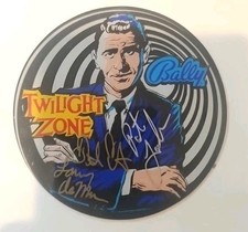 BALLY TWILIGHT ZONE FLIPPER PROMO FIRMATO PAT LAWLOR LARRY DEMAR TED ESTES 