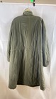 We The Free Women's Olive Green Quilted Long Jacket Coat Modal Blend Size M — photo 2