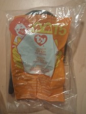 Vtg Ty Teenie Beanie McDonalds Happy Meal Toy Sting The Ray Plush #15 NOS 2000