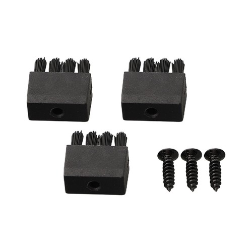 Nice Bow Brush 3* Black Plastic + Iron Replacement 1.7cm X 1.5cm X 1cm