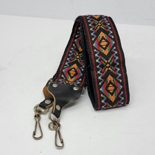 Retro Vintage 70's Wide Woven Retro Hippie SLR/DSLR Camera Neck Strap 32.5 Inch